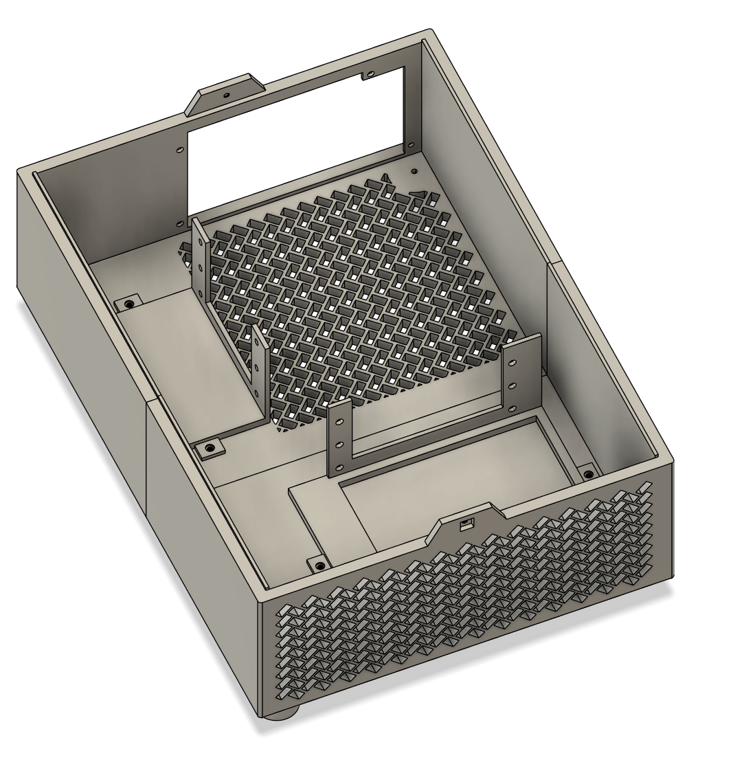 Herringbone lower assembly