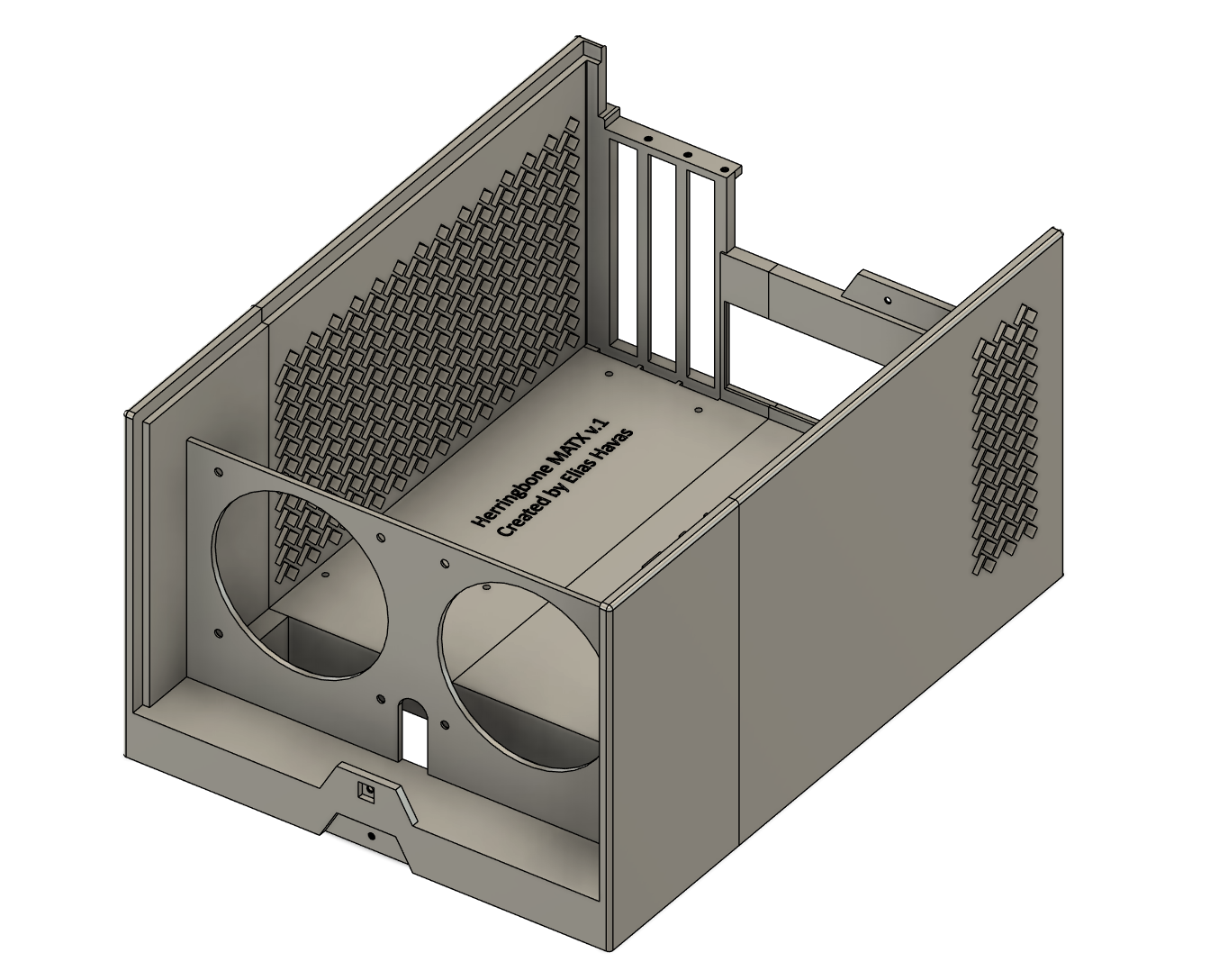 Herringbone upper assembly