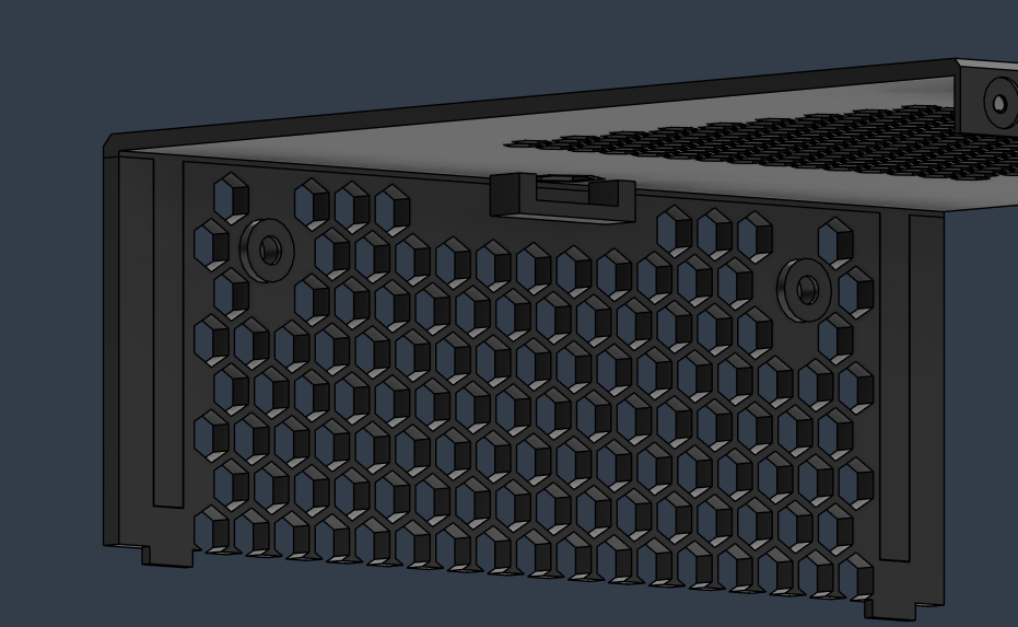 Hive Button Assembly in CAD (Fusion)