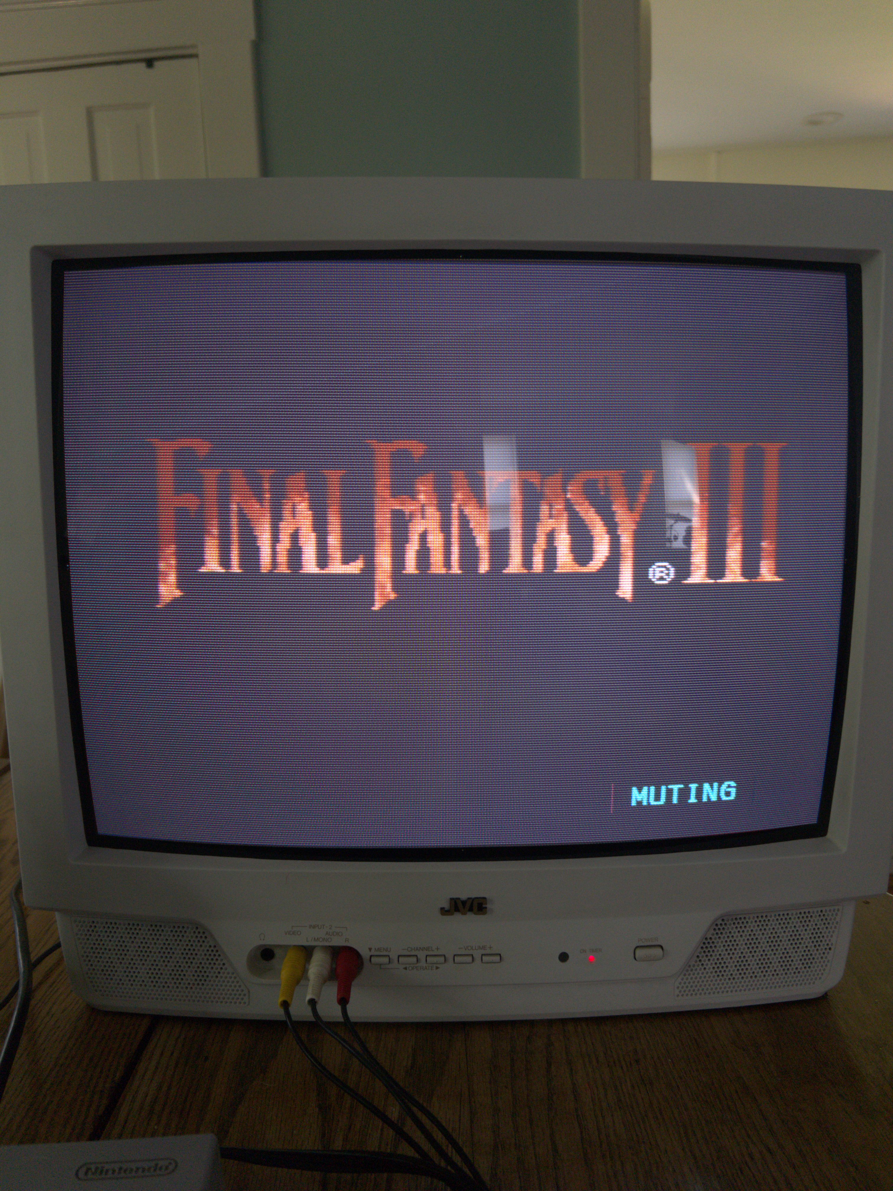 Washed out Final Fantasy screen