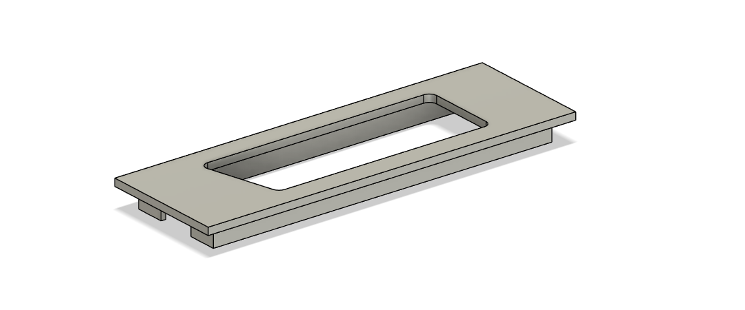 My custom SCART plate