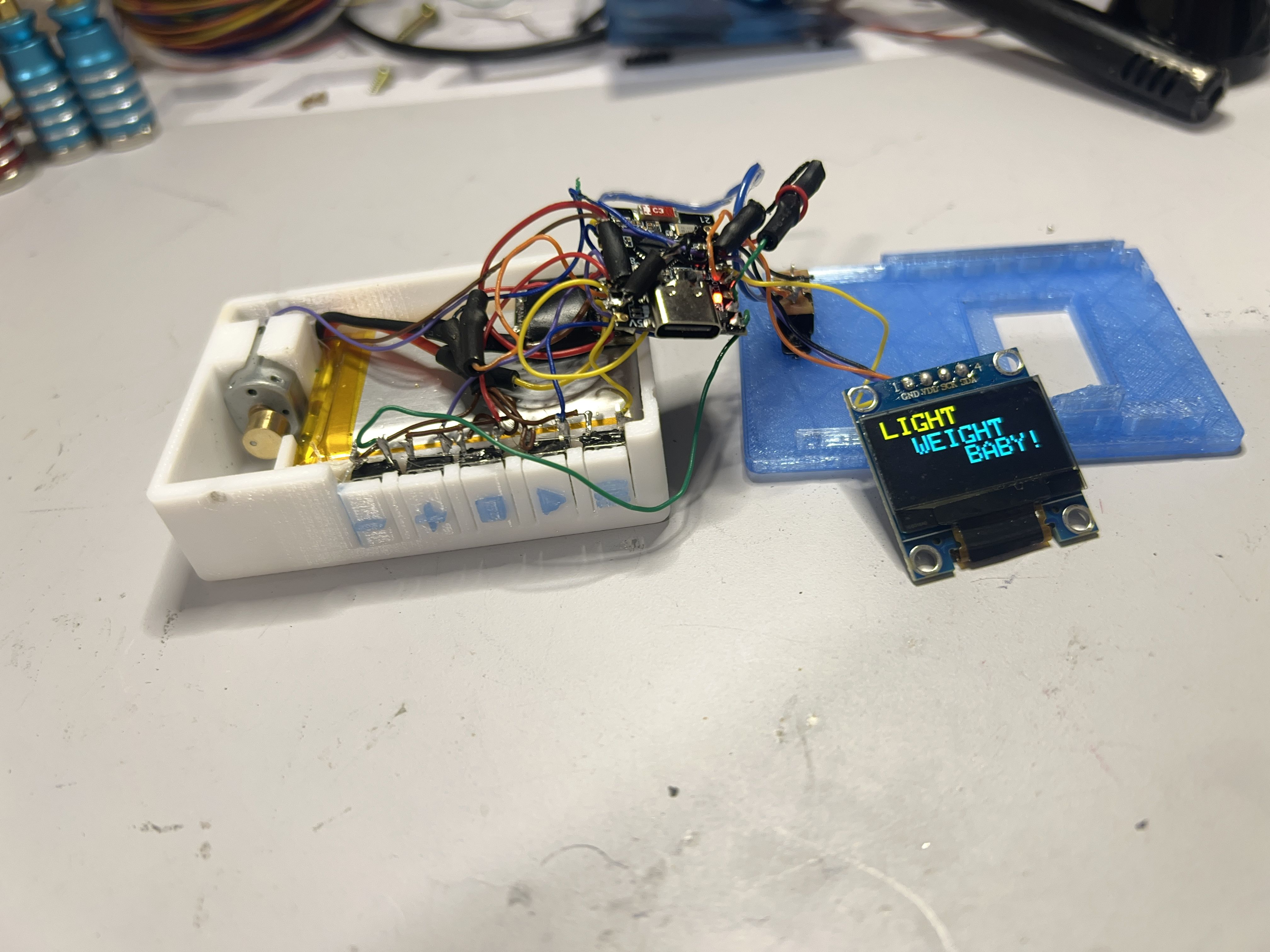 Set Buddy telling you to crush weight