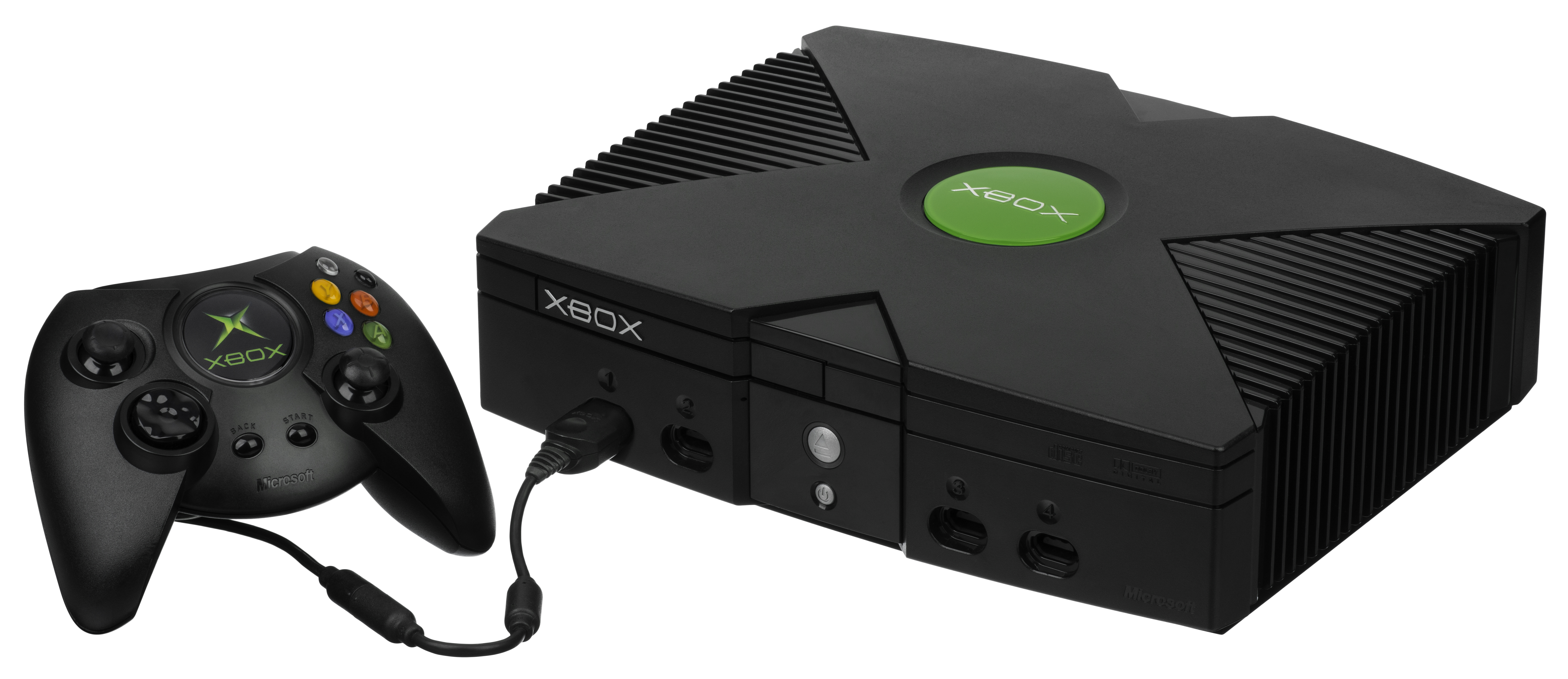 Picture of OG Xbox with Controller
