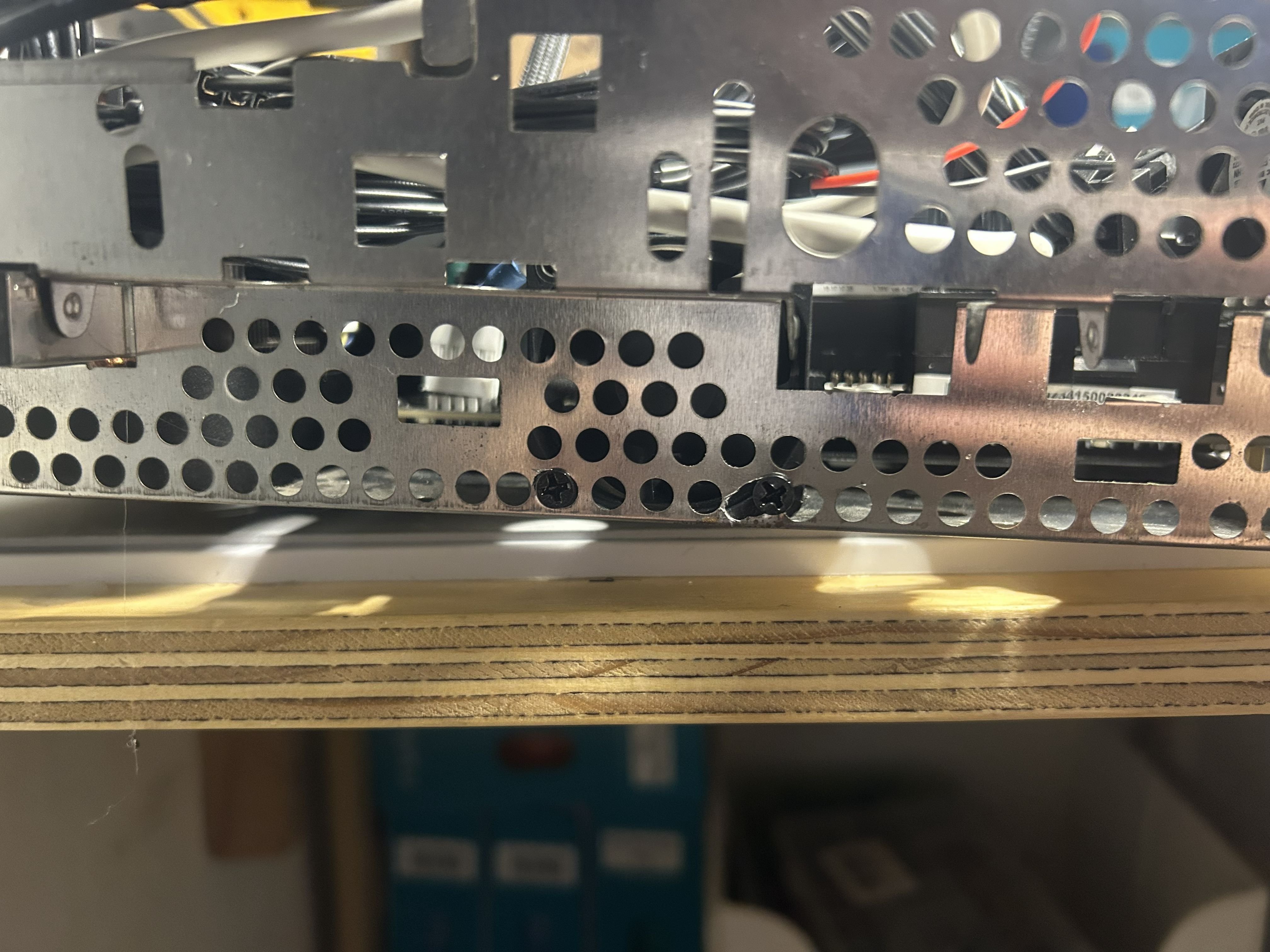 Middle Server Fan Installed in Chassis