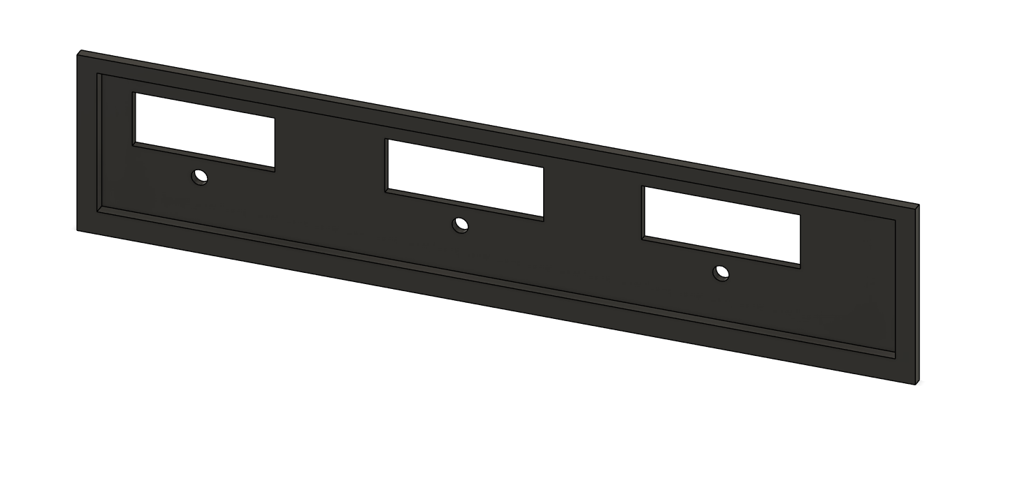 Screenshot of 9060 XT I/O Plate in CAD