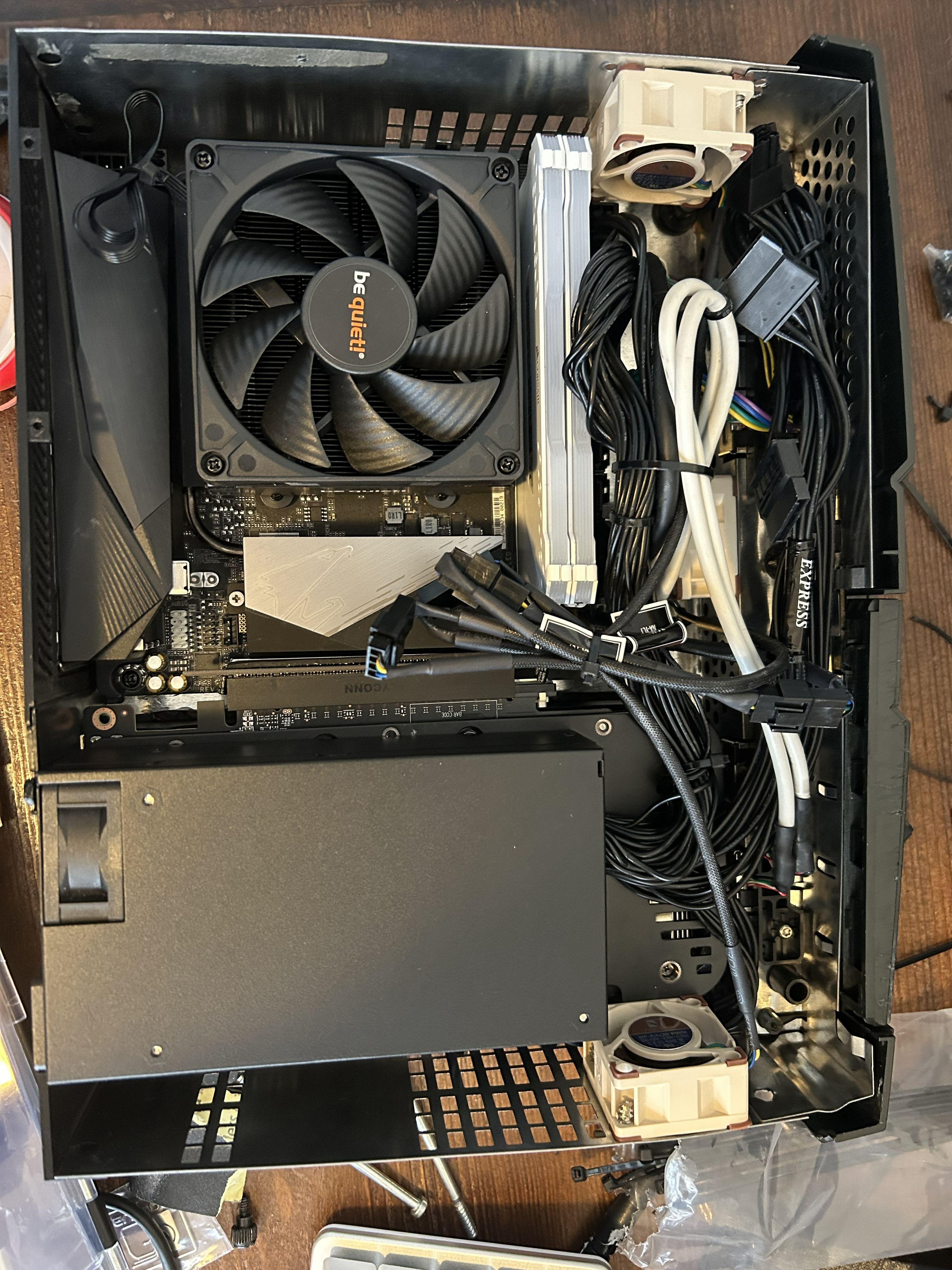 Final Top View of Xbox PC Internals