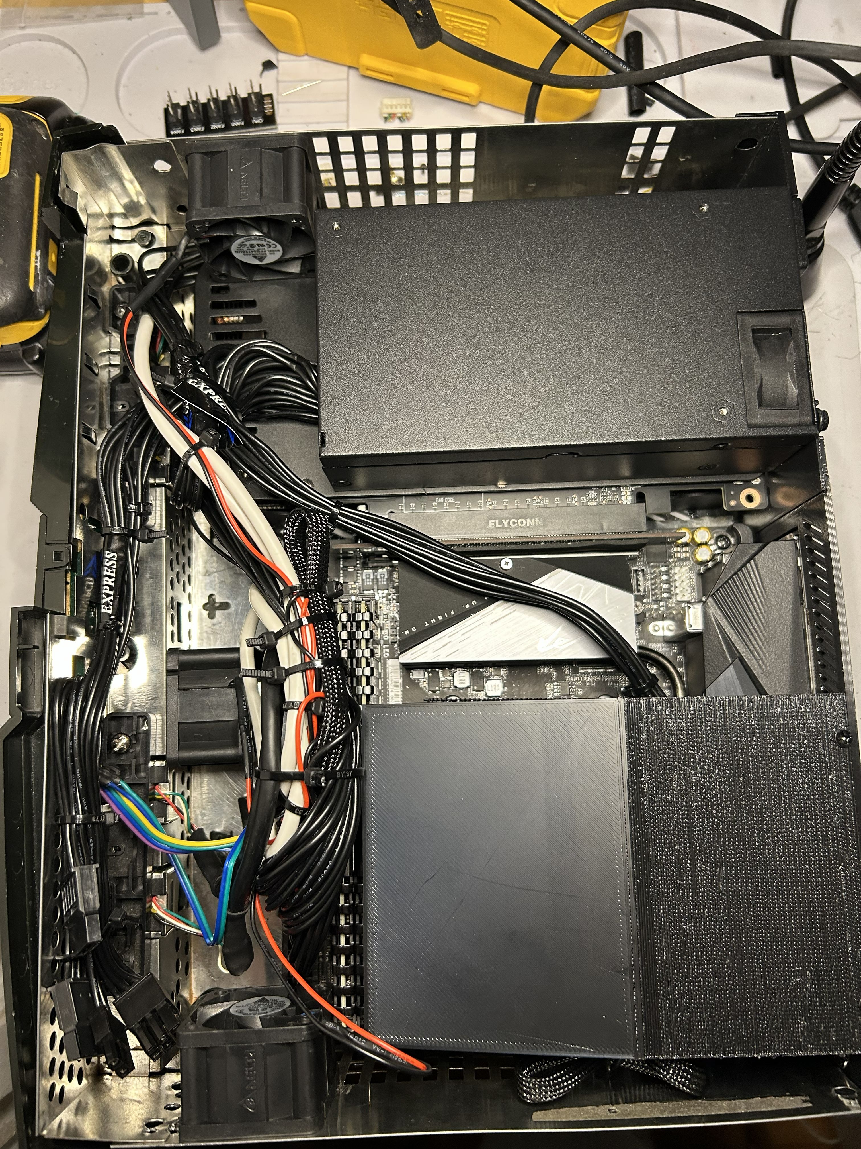 Top View of Initial Xbox PC Internals